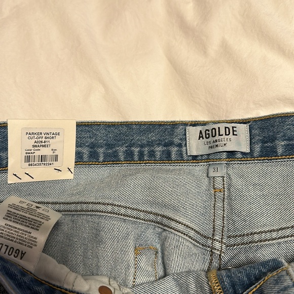 Agolde Parker Short - Picture 6 of 7